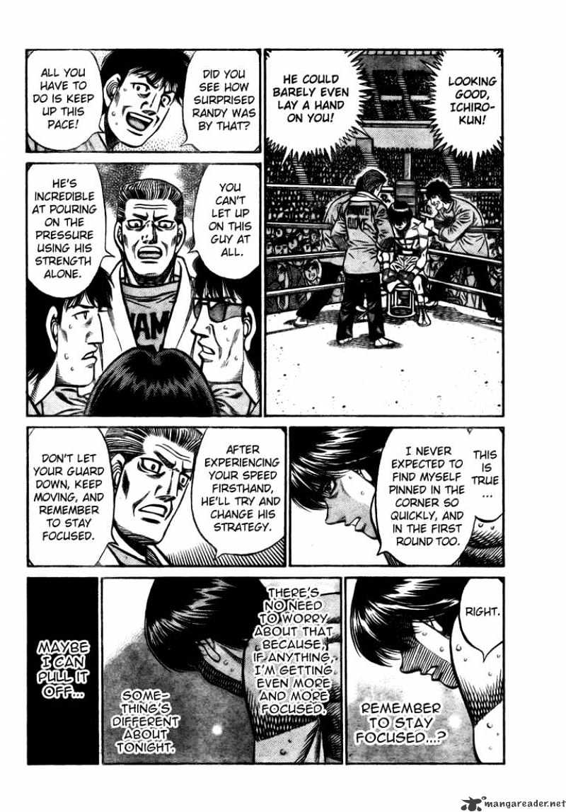 Hajime no Ippo Chapter 824 page 4 - Chapter 824 : The Unstoppable Punch