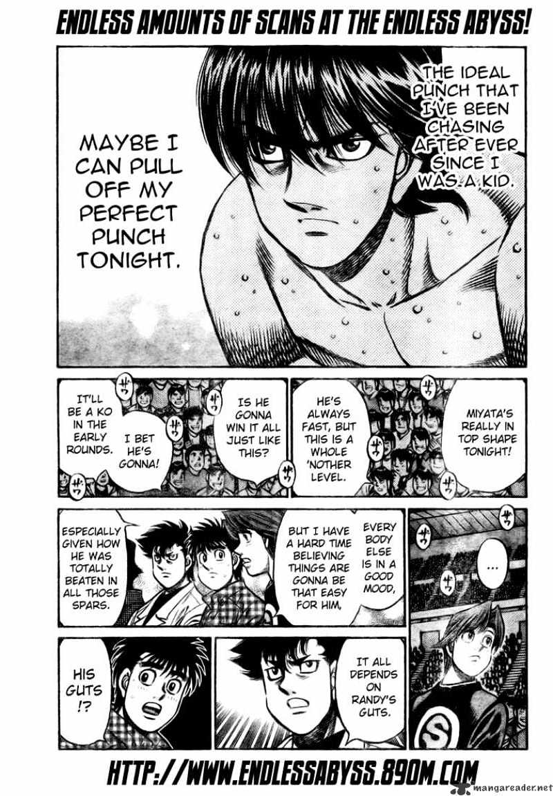 Hajime no Ippo Chapter 824 page 5 - Chapter 824 : The Unstoppable Punch