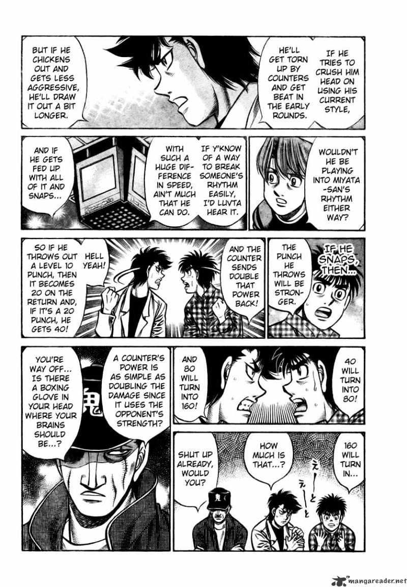 Hajime no Ippo Chapter 824 page 6 - Chapter 824 : The Unstoppable Punch