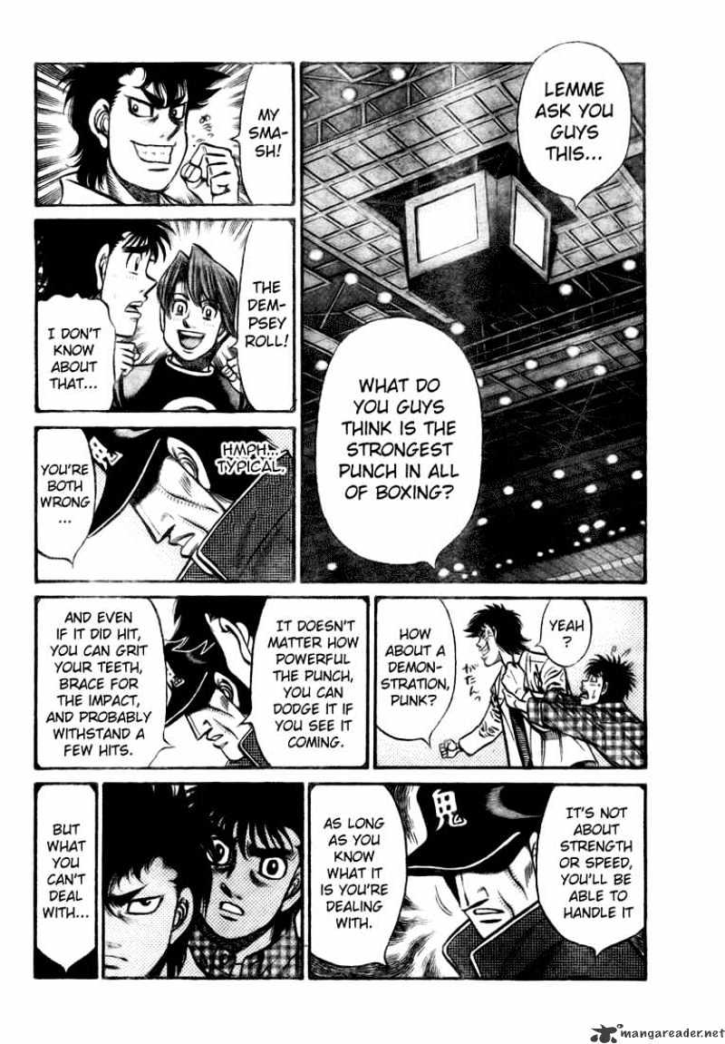 Hajime no Ippo Chapter 824 page 8 - Chapter 824 : The Unstoppable Punch