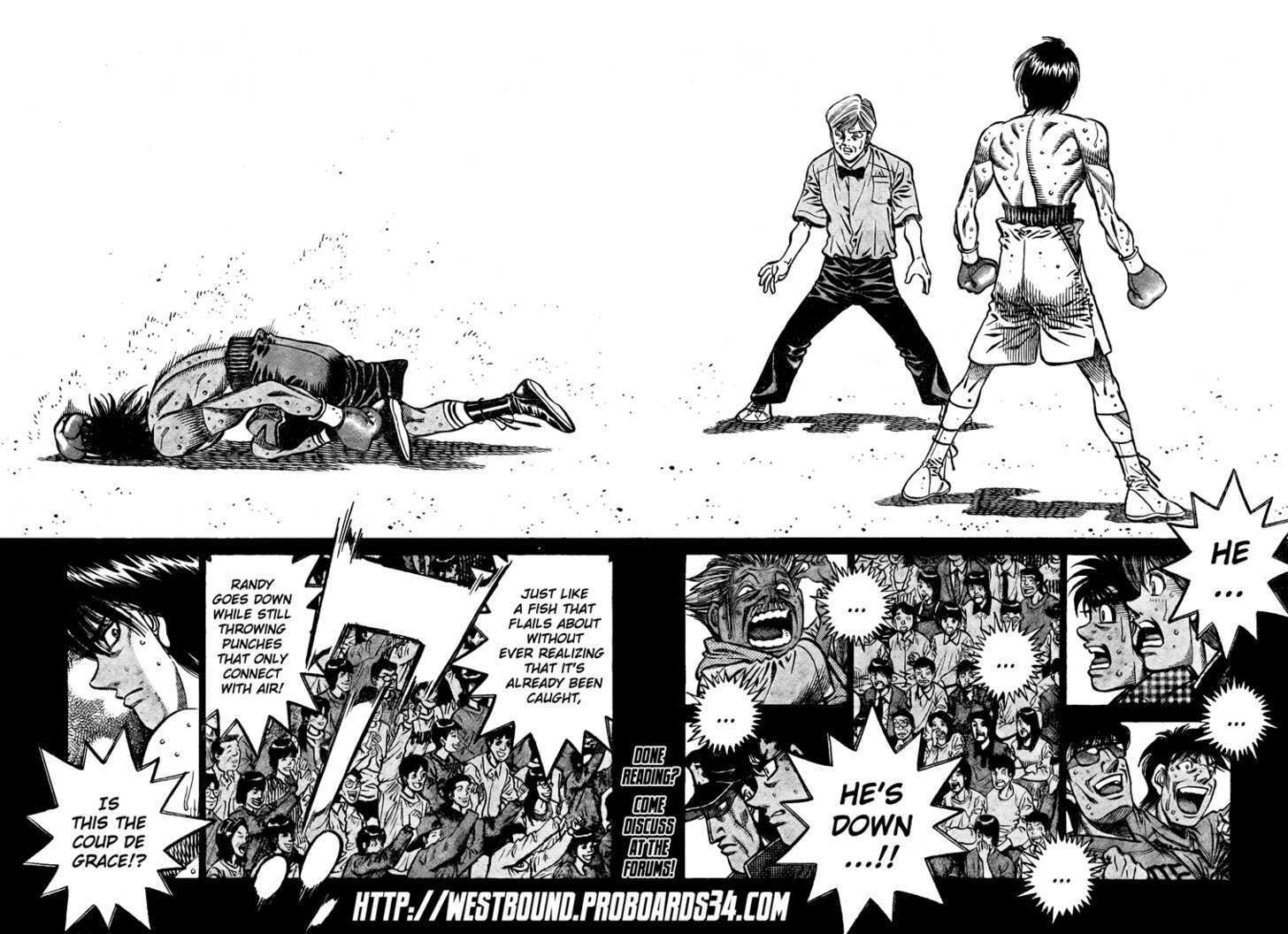 Hajime no Ippo Chapter 825 page 16 - Chapter 825 : World Class