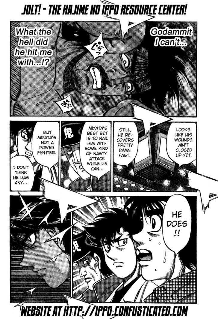 Hajime no Ippo Chapter 826 page 14 - Chapter 826 : A Cut Man