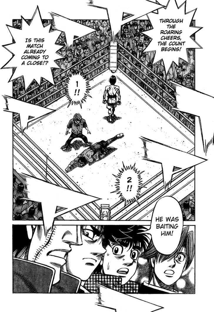 Hajime no Ippo Chapter 826 page 3 - Chapter 826 : A Cut Man