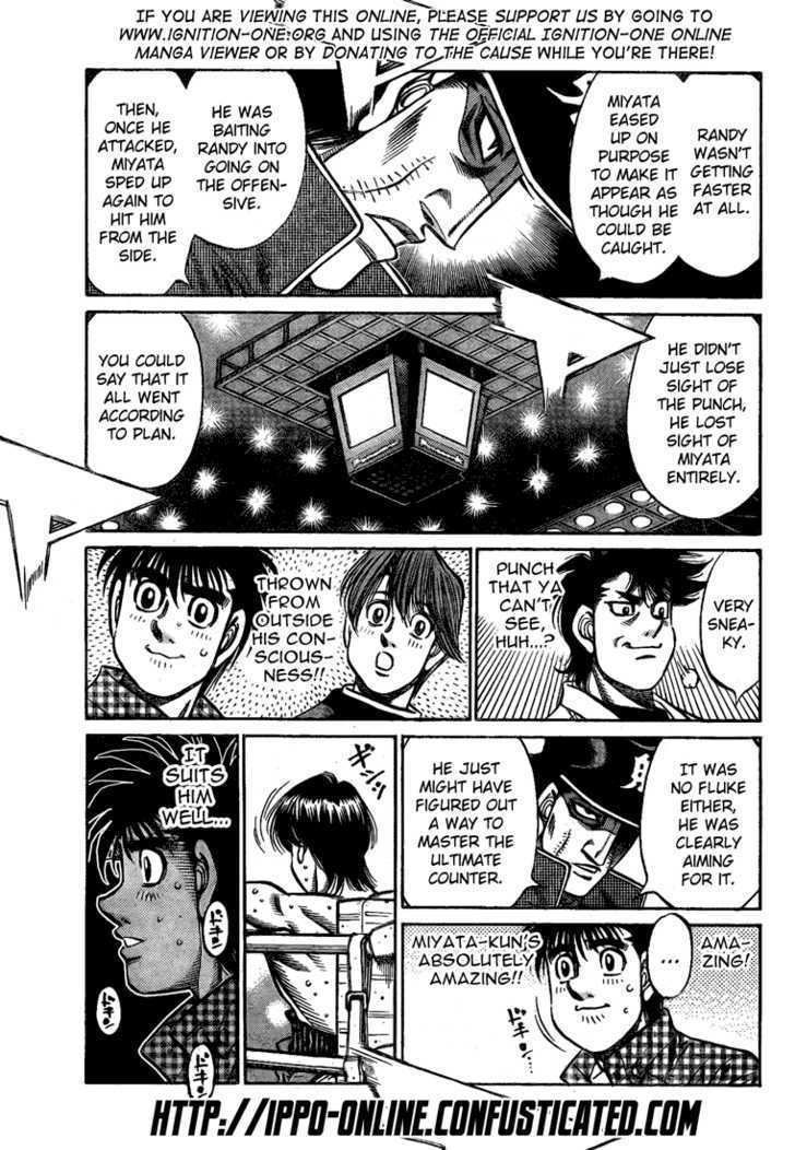 Hajime no Ippo Chapter 826 page 4 - Chapter 826 : A Cut Man