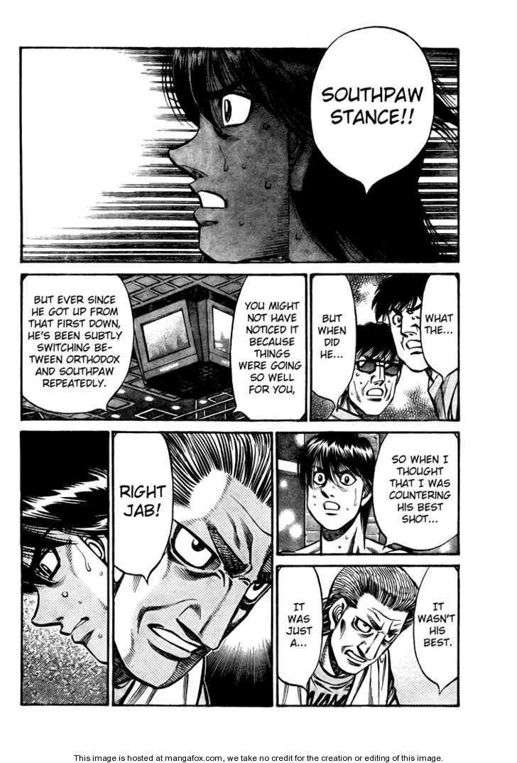 Hajime no Ippo Chapter 828 page 10 - Chapter 828 : Right Jabs