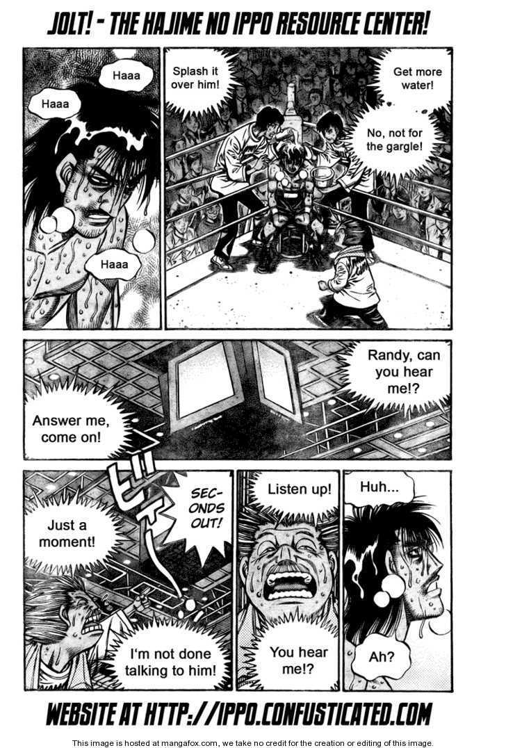 Hajime no Ippo Chapter 828 page 12 - Chapter 828 : Right Jabs