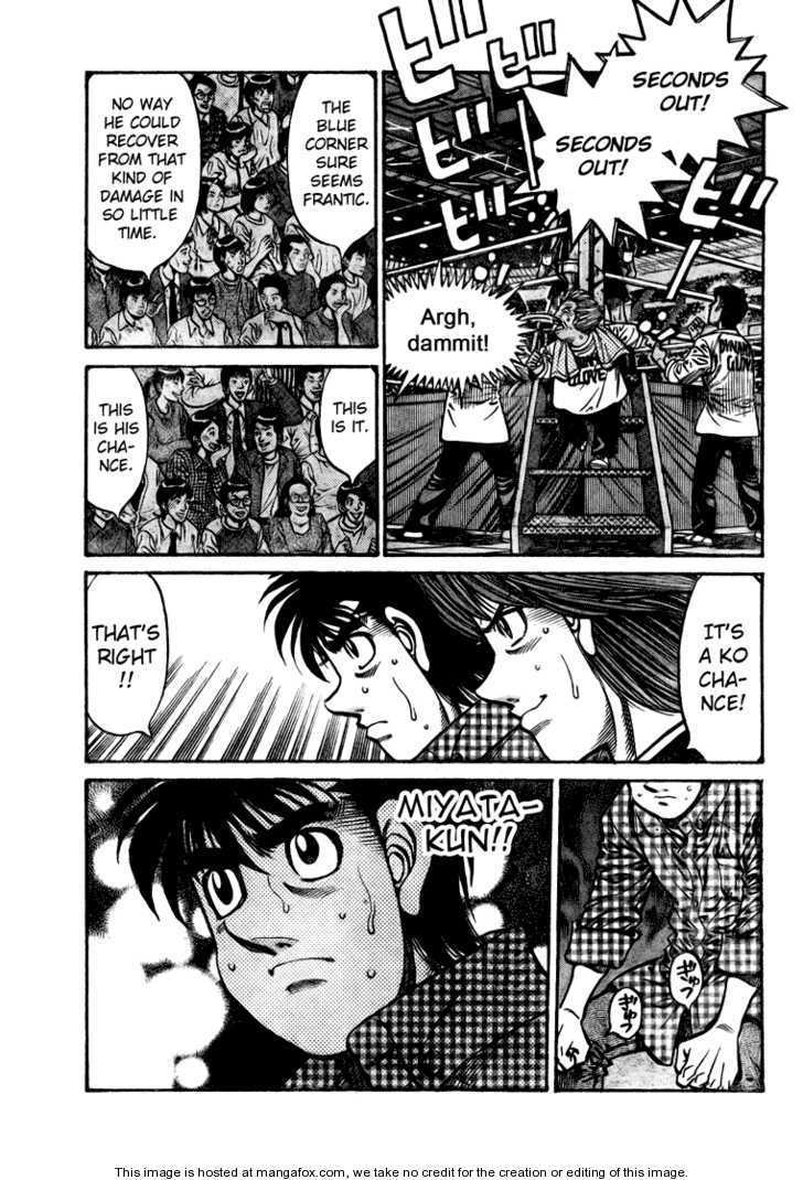 Hajime no Ippo Chapter 828 page 13 - Chapter 828 : Right Jabs