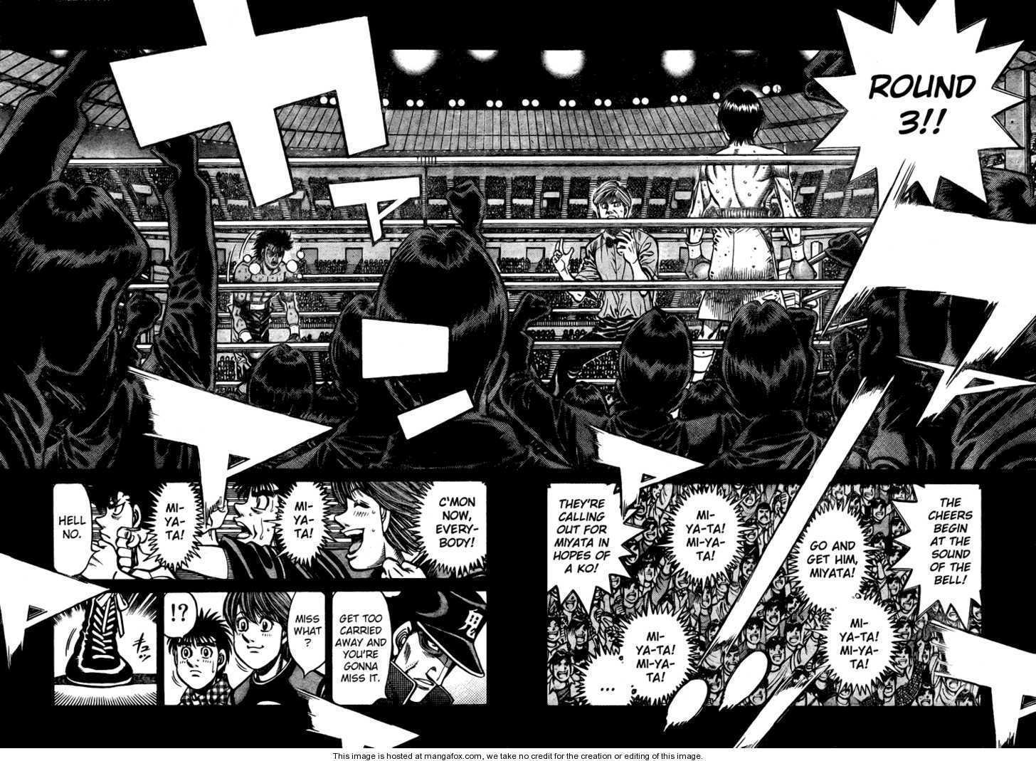 Hajime no Ippo Chapter 828 page 14 - Chapter 828 : Right Jabs
