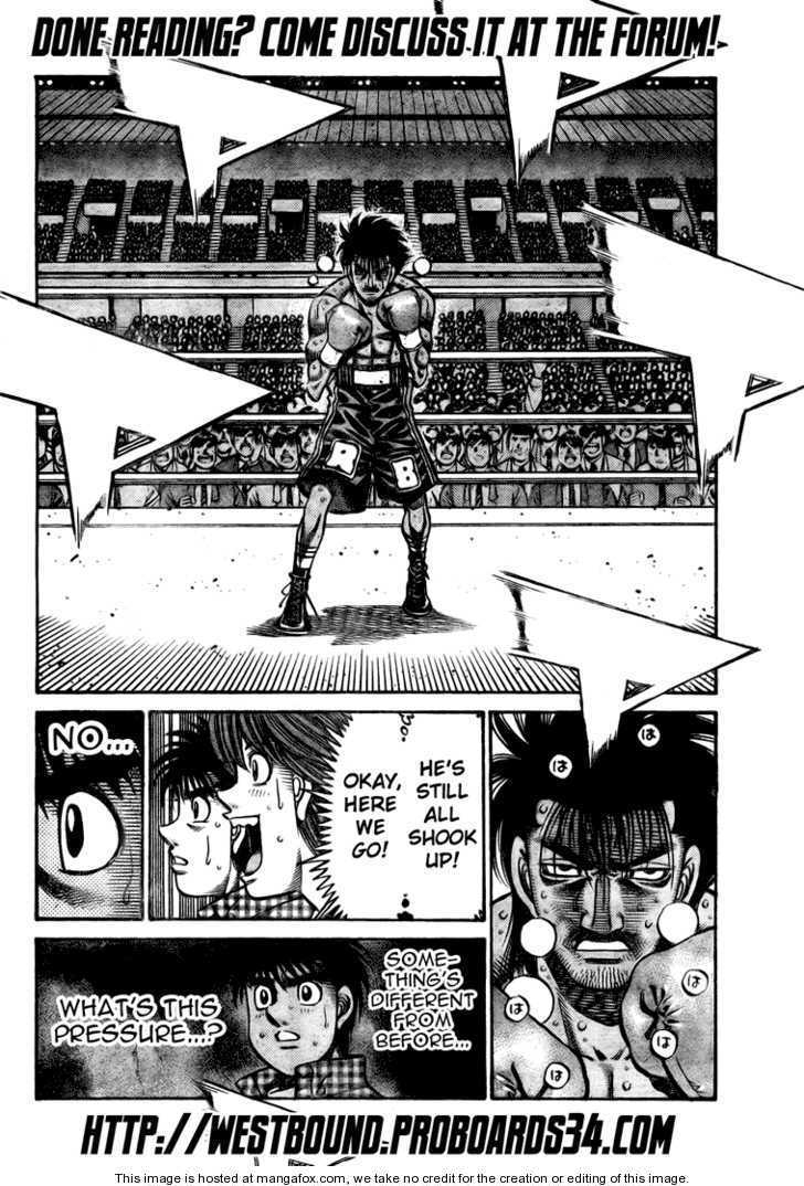 Hajime no Ippo Chapter 828 page 15 - Chapter 828 : Right Jabs