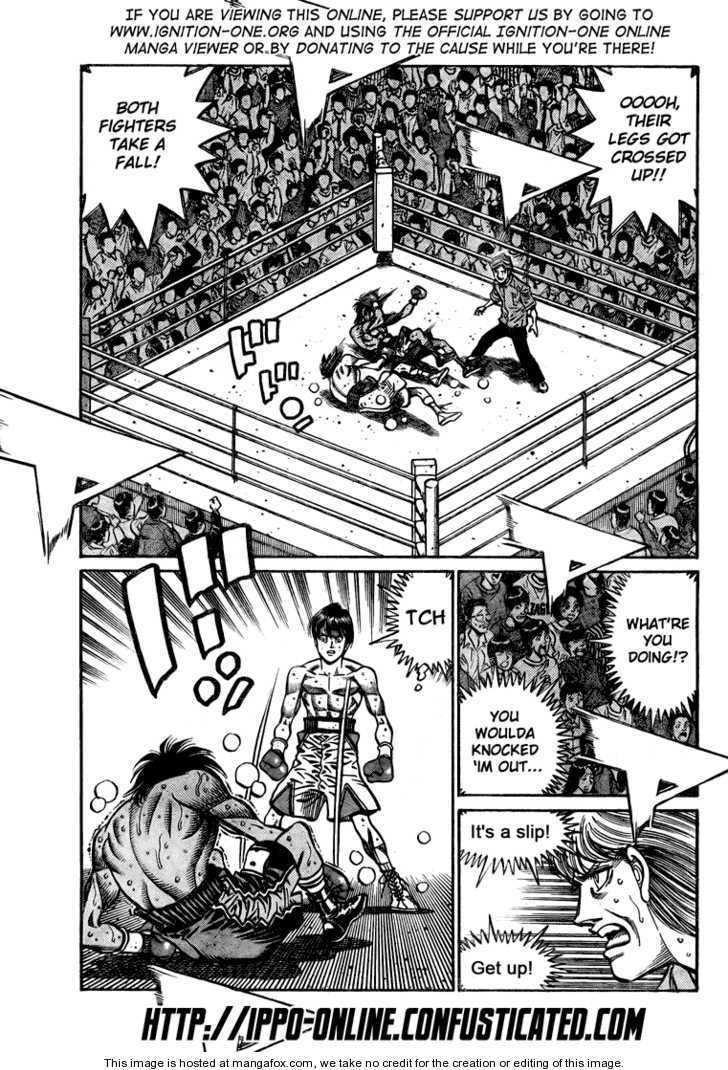 Hajime no Ippo Chapter 828 page 3 - Chapter 828 : Right Jabs