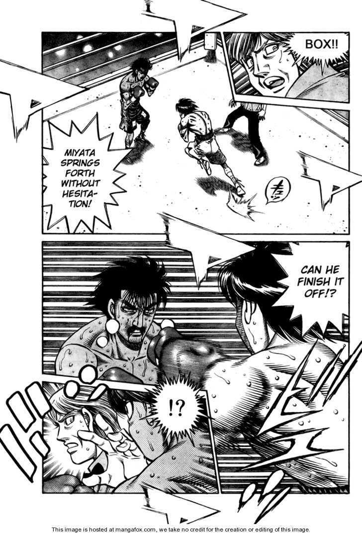 Hajime no Ippo Chapter 828 page 5 - Chapter 828 : Right Jabs