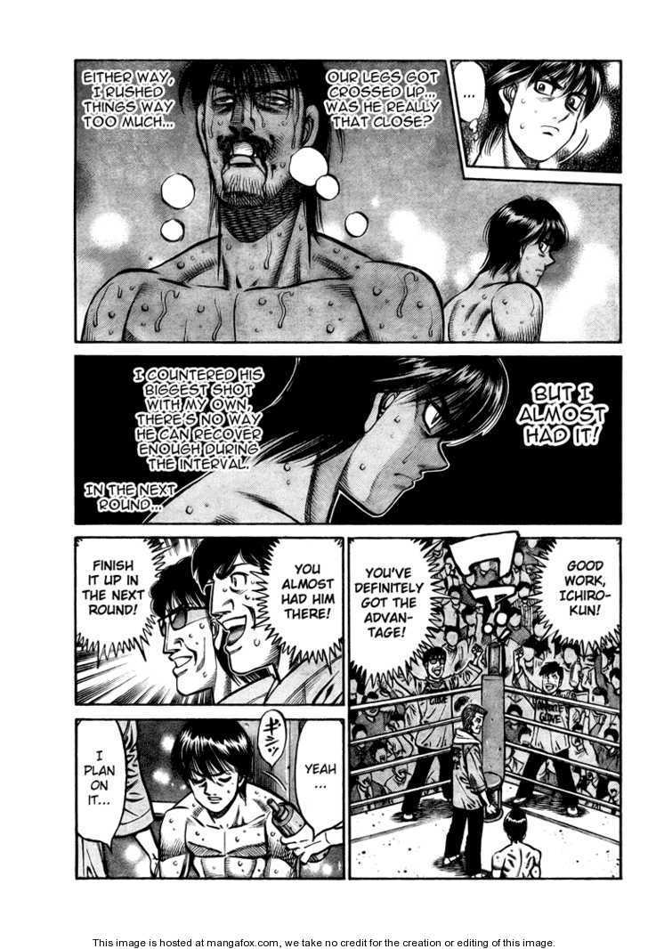 Hajime no Ippo Chapter 828 page 7 - Chapter 828 : Right Jabs