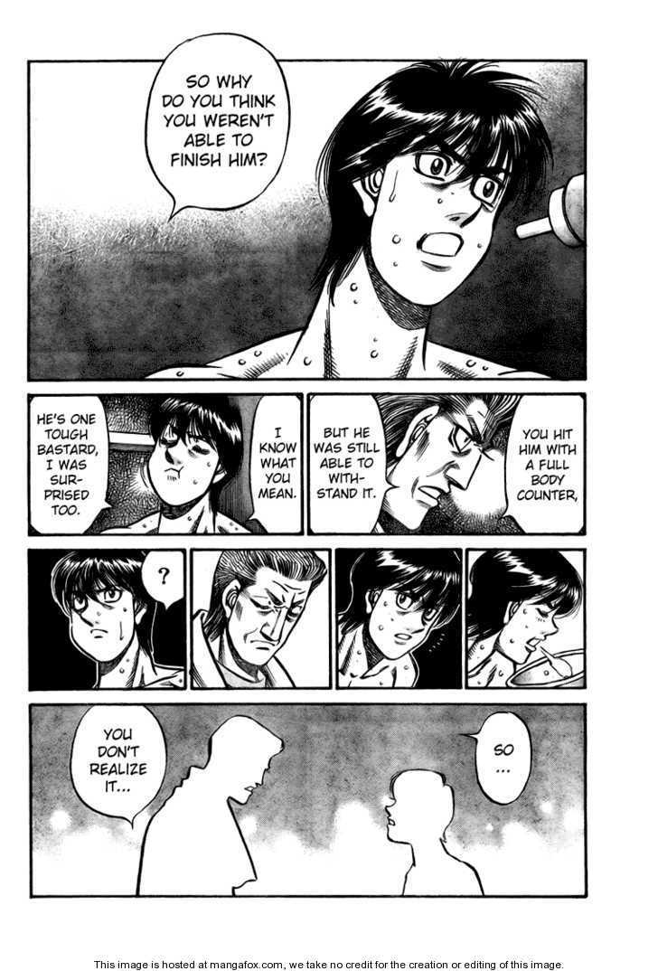 Hajime no Ippo Chapter 828 page 8 - Chapter 828 : Right Jabs
