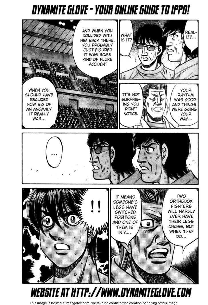 Hajime no Ippo Chapter 828 page 9 - Chapter 828 : Right Jabs
