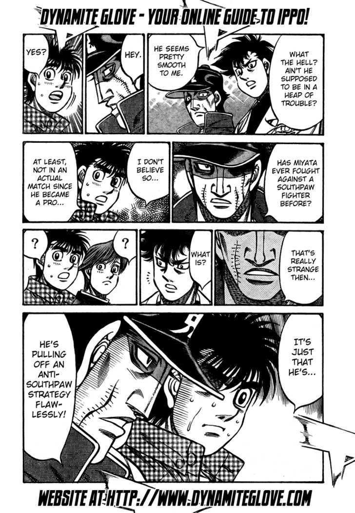 Hajime no Ippo Chapter 829 page 9 - Chapter 829 : Switch