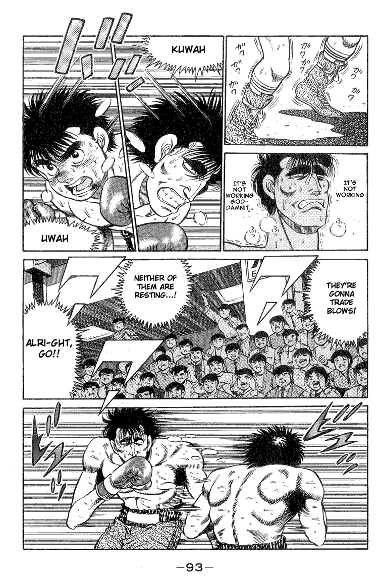 Hajime no Ippo Chapter 83.2 page 11 - Chapter 83 v2 : The Fallen Left Arm
