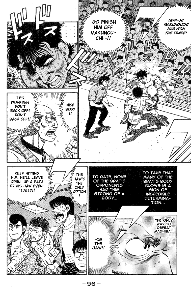 Hajime no Ippo Chapter 83.2 page 14 - Chapter 83 v2 : The Fallen Left Arm