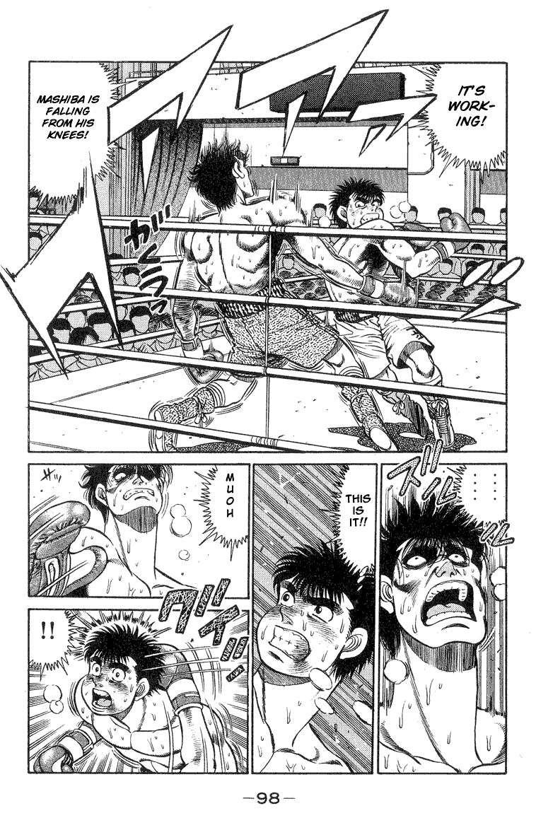 Hajime no Ippo Chapter 83.2 page 16 - Chapter 83 v2 : The Fallen Left Arm