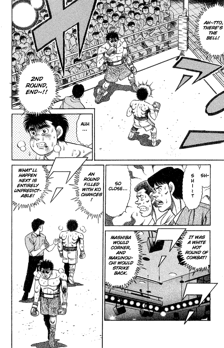 Hajime no Ippo Chapter 83.2 page 18 - Chapter 83 v2 : The Fallen Left Arm