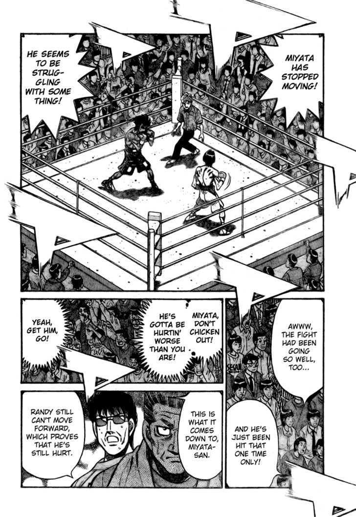 Hajime no Ippo Chapter 830 page 10 - Chapter 830 : The Source of the Static