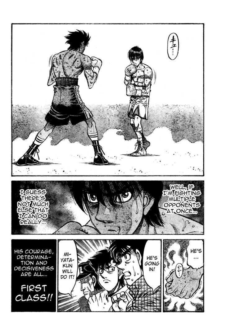 Hajime no Ippo Chapter 830 page 14 - Chapter 830 : The Source of the Static