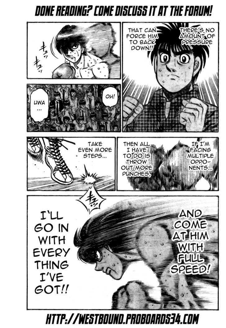 Hajime no Ippo Chapter 830 page 15 - Chapter 830 : The Source of the Static