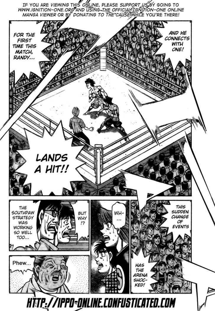 Hajime no Ippo Chapter 830 page 2 - Chapter 830 : The Source of the Static