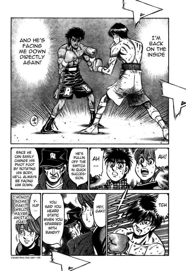 Hajime no Ippo Chapter 830 page 6 - Chapter 830 : The Source of the Static