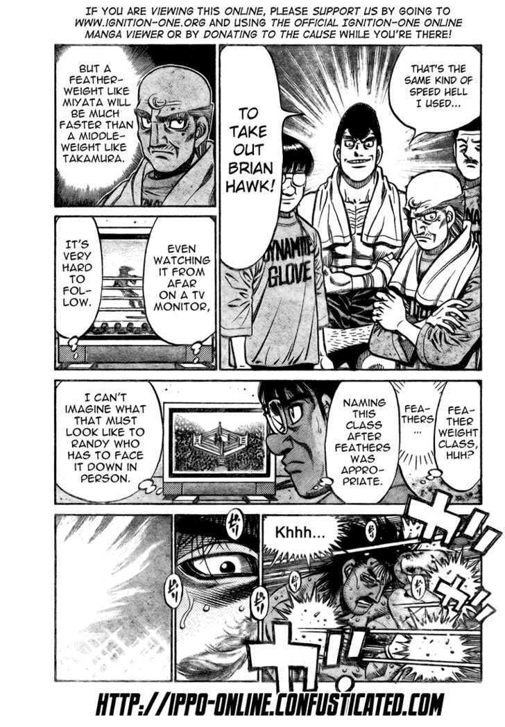 Hajime no Ippo Chapter 831 page 4 - Chapter 831 : Eyes of the Champion
