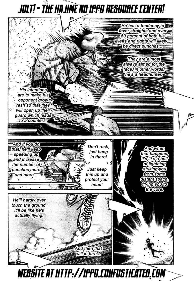 Hajime no Ippo Chapter 832 page 12 - Chapter 832 : The Lightning God's Fists