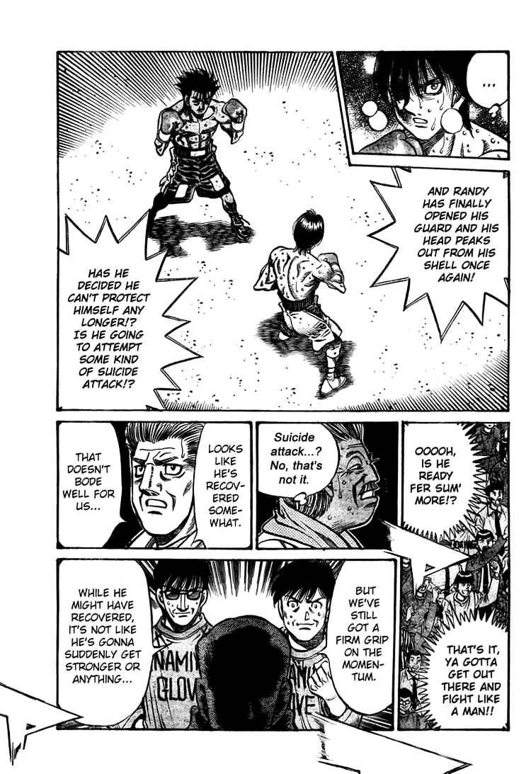 Hajime no Ippo Chapter 832 page 15 - Chapter 832 : The Lightning God's Fists