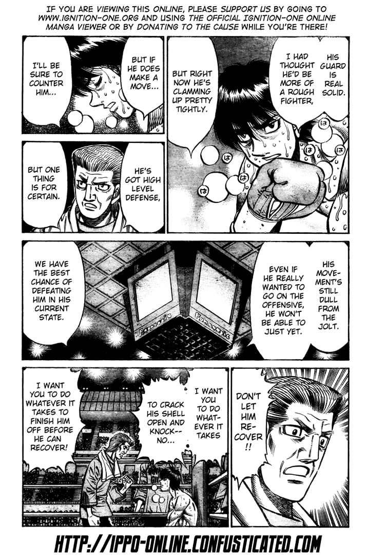 Hajime no Ippo Chapter 832 page 2 - Chapter 832 : The Lightning God's Fists