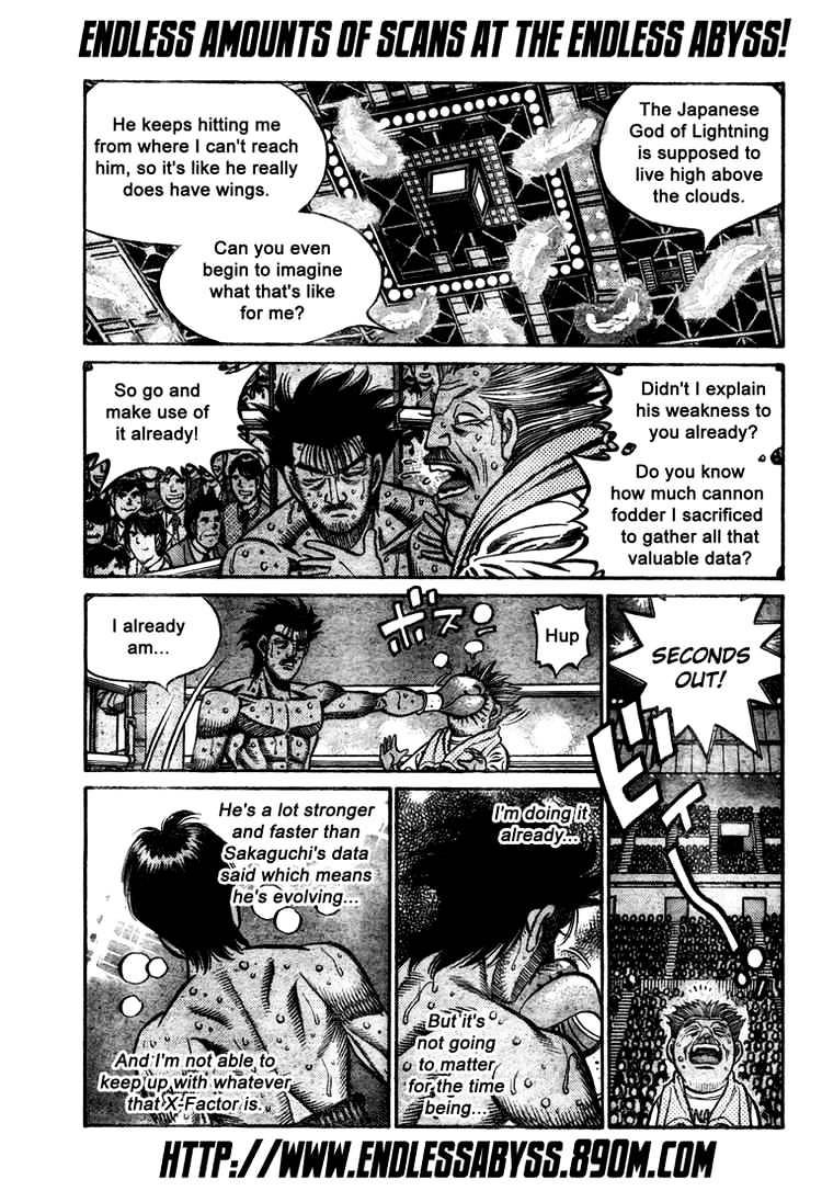 Hajime no Ippo Chapter 832 page 5 - Chapter 832 : The Lightning God's Fists