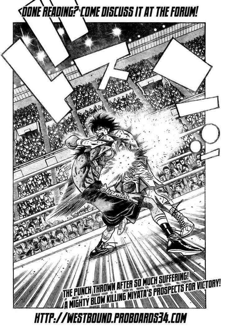 Hajime no Ippo Chapter 833 page 16 - Chapter 833 : A Big Deal