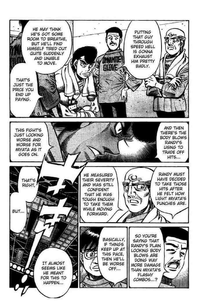 Hajime no Ippo Chapter 834 page 10 - Chapter 834 : Miyata's Hang Up