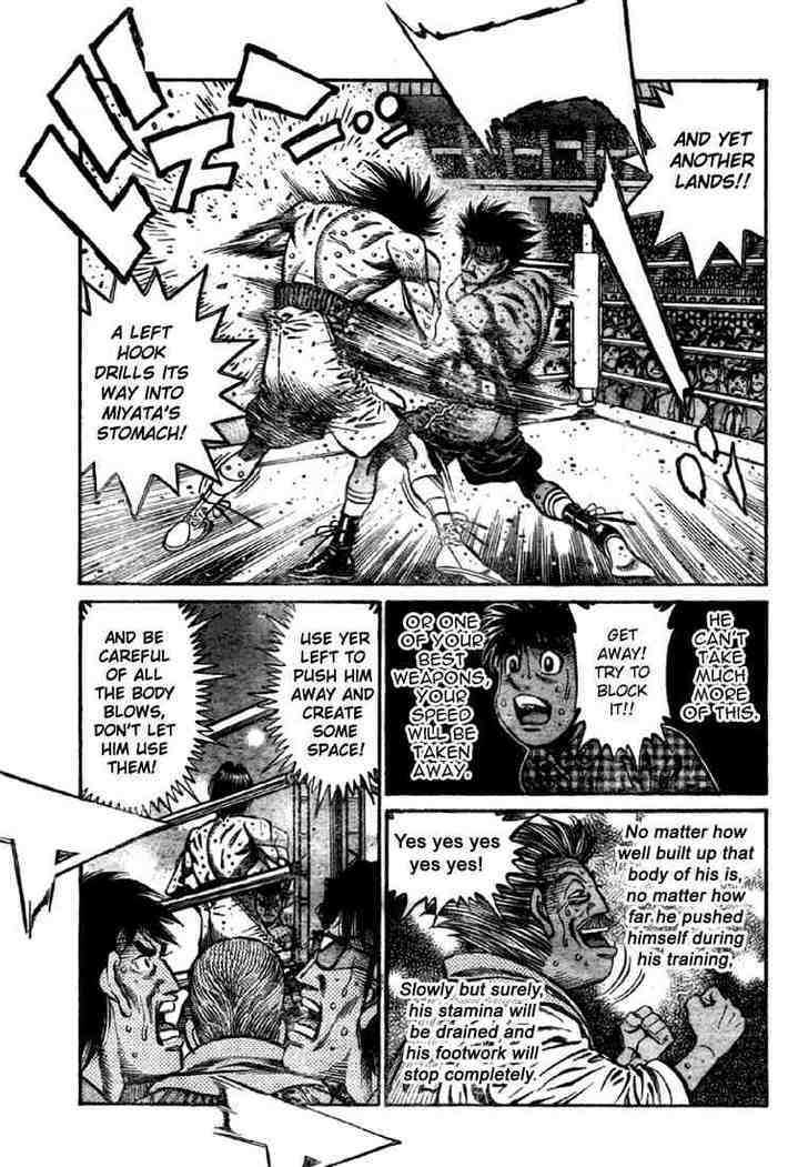 Hajime no Ippo Chapter 834 page 11 - Chapter 834 : Miyata's Hang Up