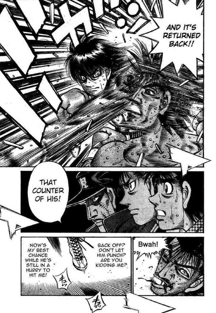 Hajime no Ippo Chapter 834 page 17 - Chapter 834 : Miyata's Hang Up