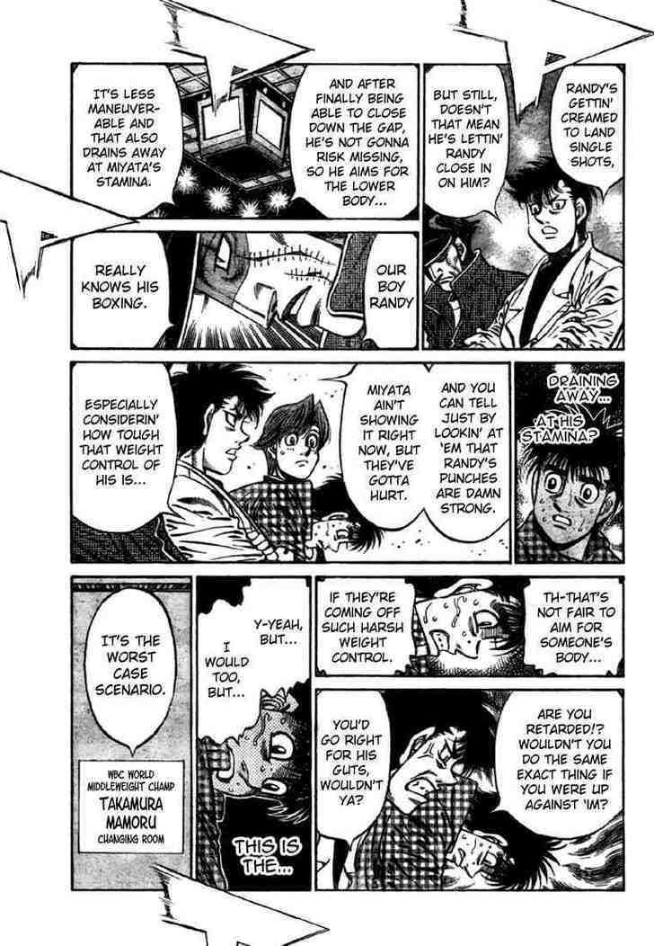 Hajime no Ippo Chapter 834 page 9 - Chapter 834 : Miyata's Hang Up