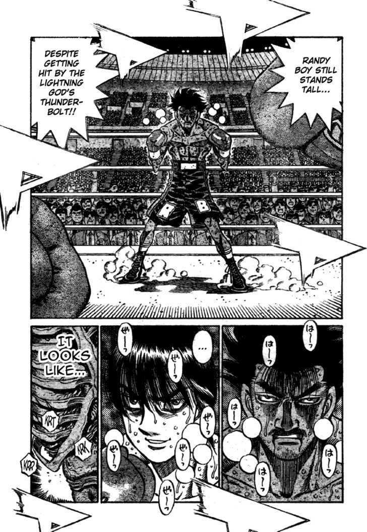 Hajime no Ippo Chapter 835 page 11 - Chapter 835 : Payoff of Courage