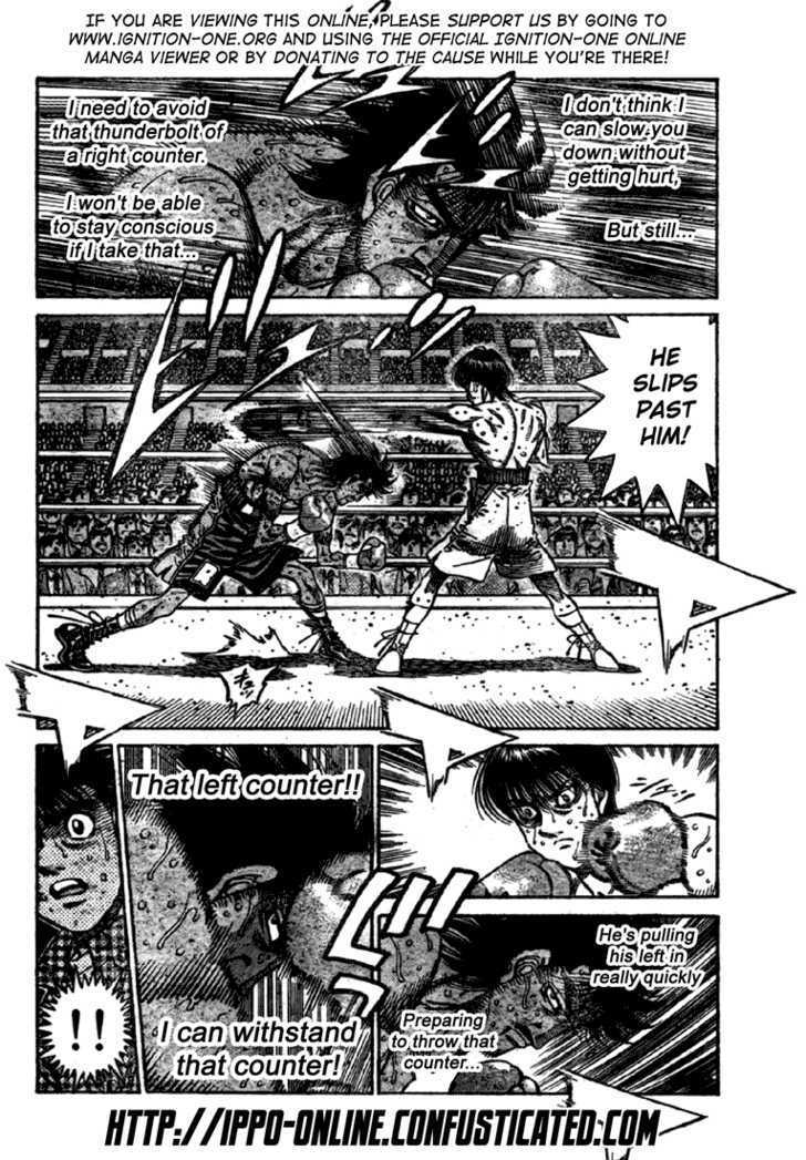 Hajime no Ippo Chapter 835 page 4 - Chapter 835 : Payoff of Courage