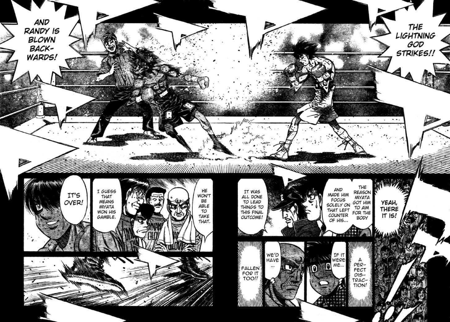 Hajime no Ippo Chapter 835 page 9 - Chapter 835 : Payoff of Courage