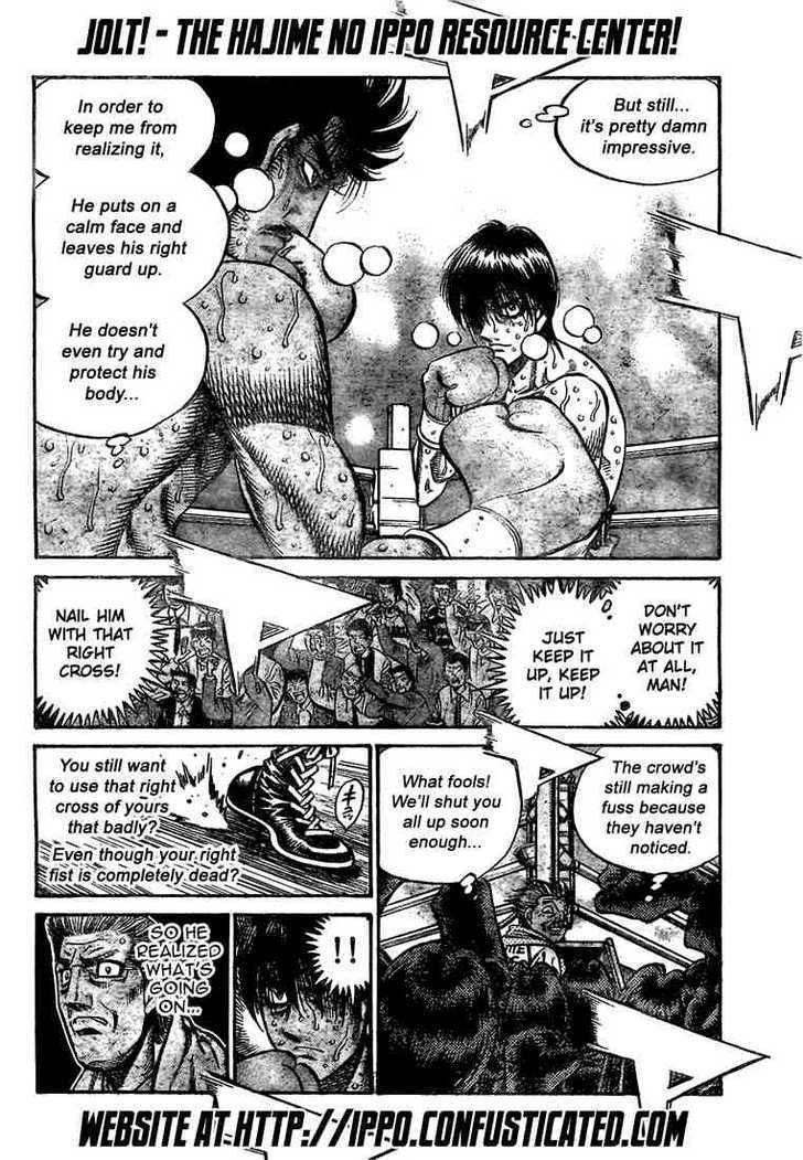 Hajime no Ippo Chapter 836 page 12 - Chapter 836 : Abnormality