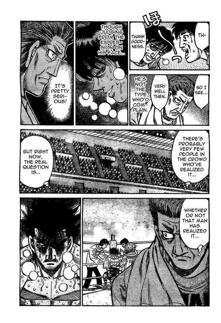 Hajime no Ippo Chapter 836 page 3 - Chapter 836 : Abnormality