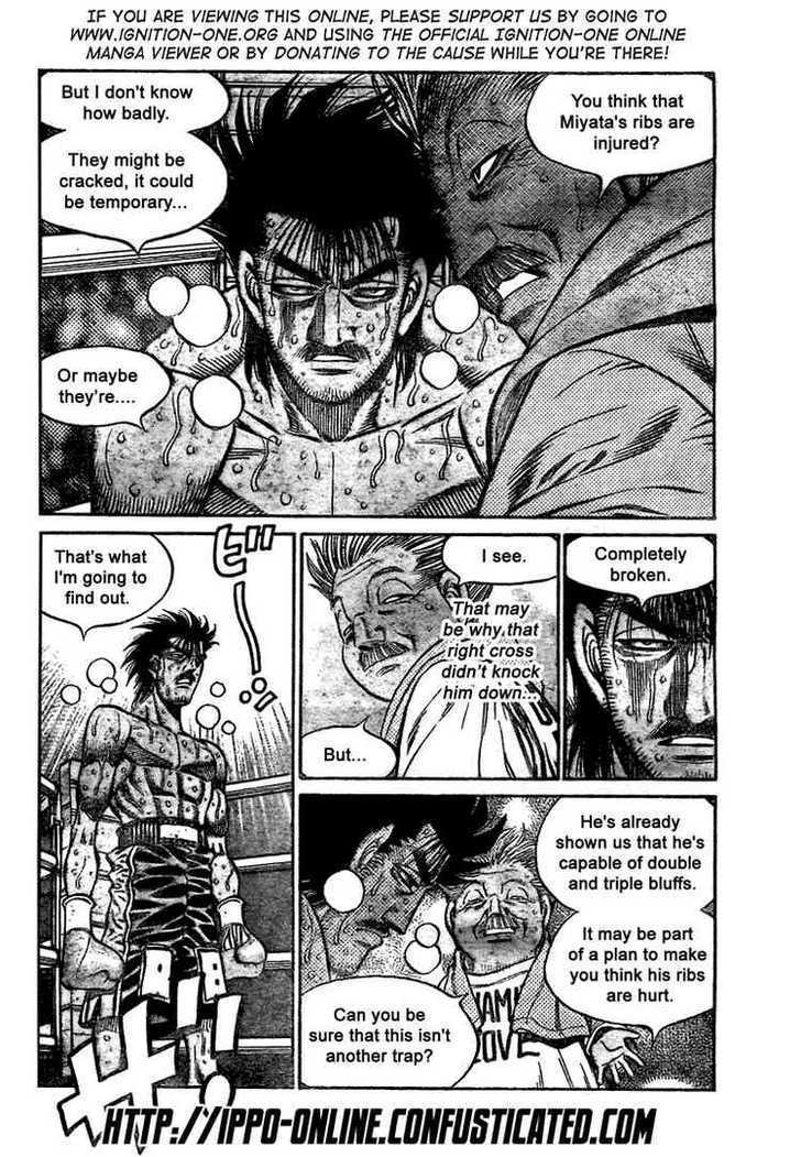 Hajime no Ippo Chapter 836 page 4 - Chapter 836 : Abnormality
