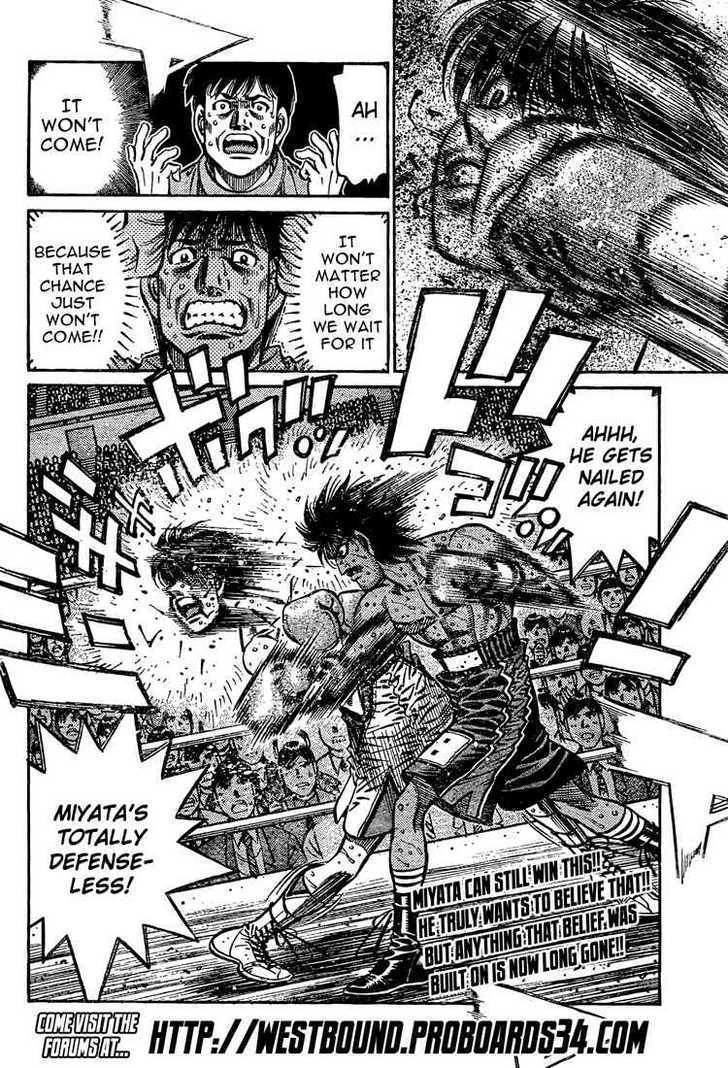 Hajime no Ippo Chapter 839 page 18 - Chapter 839 : The Chosen Path