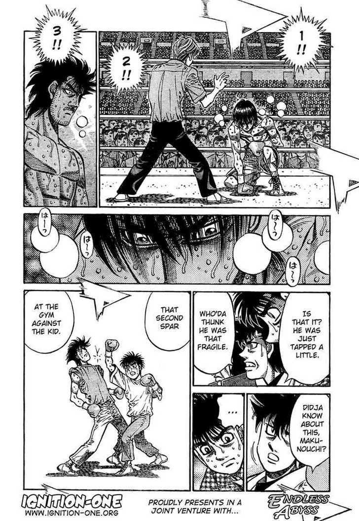 Hajime no Ippo Chapter 839 page 2 - Chapter 839 : The Chosen Path