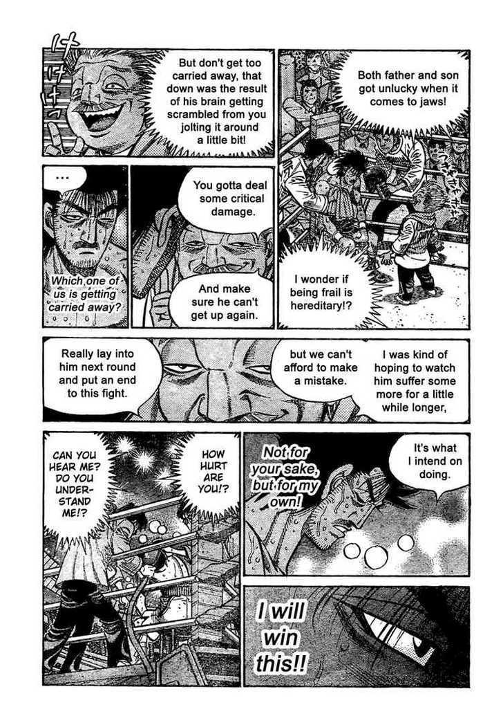 Hajime no Ippo Chapter 839 page 7 - Chapter 839 : The Chosen Path
