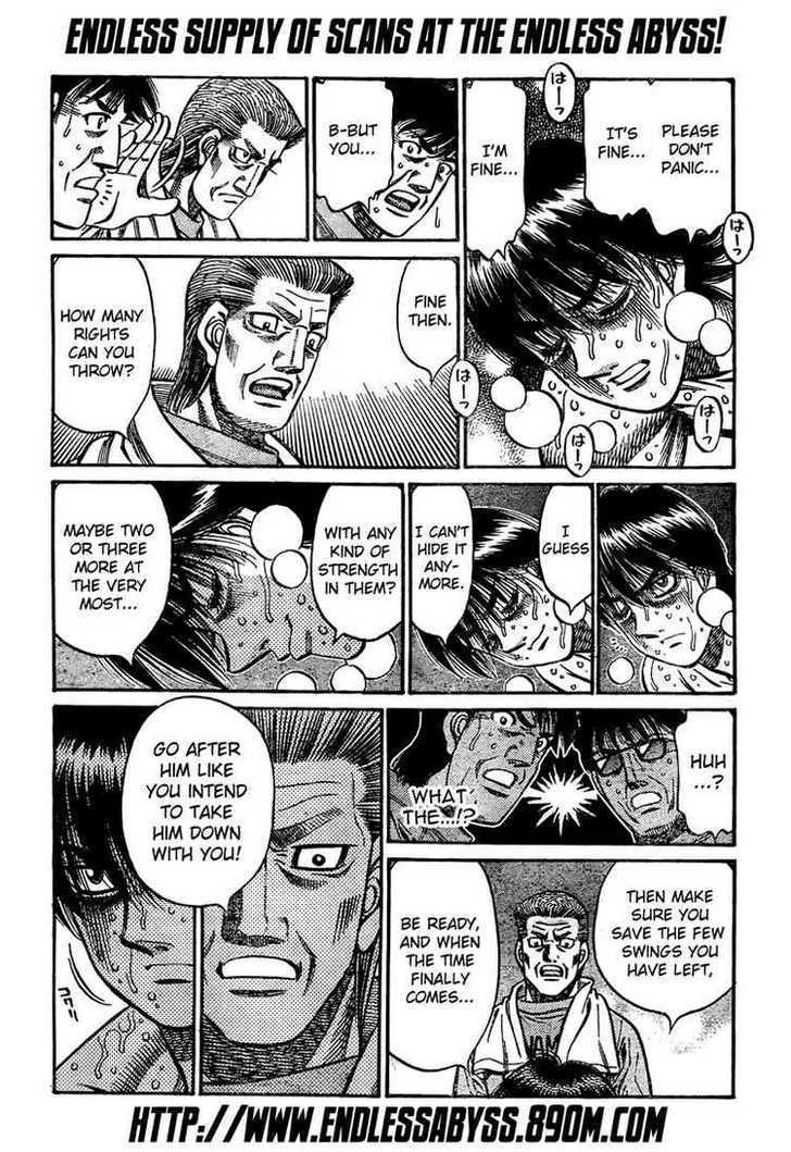 Hajime no Ippo Chapter 839 page 8 - Chapter 839 : The Chosen Path