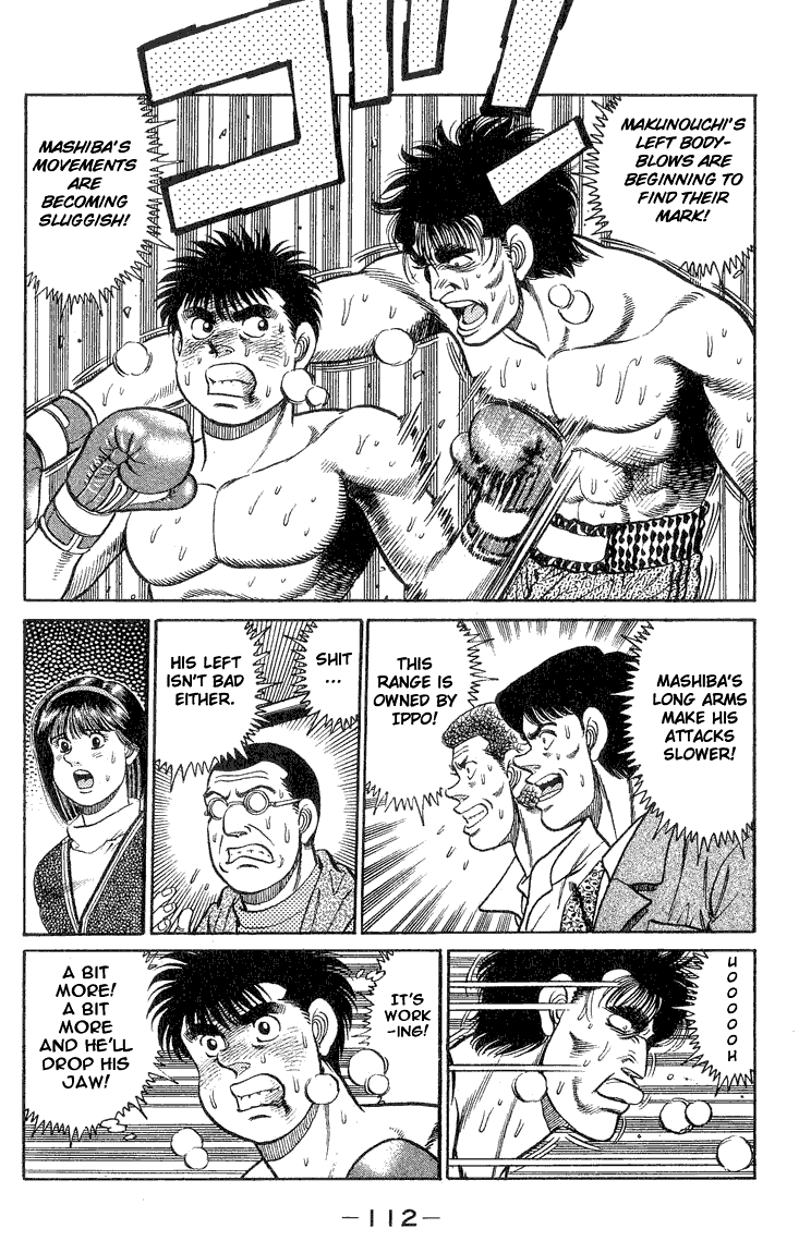 Hajime no Ippo Chapter 84.2 page 10 - Chapter 84 v2 : Mashiba Stands Like A King