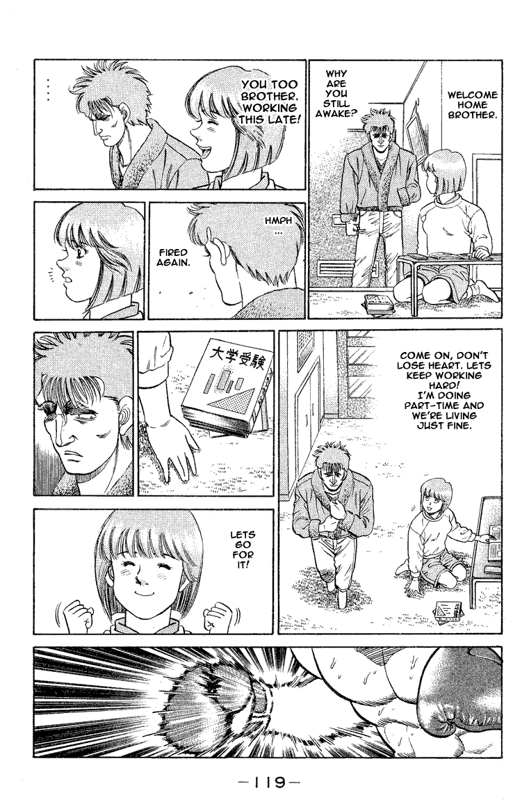 Hajime no Ippo Chapter 84.2 page 17 - Chapter 84 v2 : Mashiba Stands Like A King